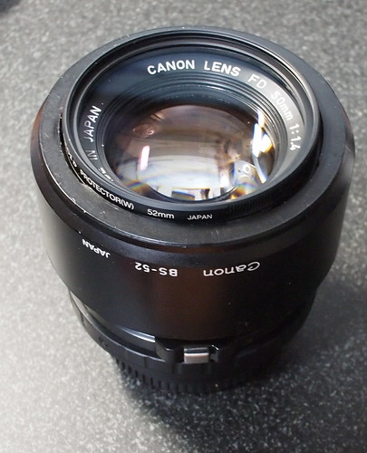 レンズフード BS-52 を修理 - Peace of Mind