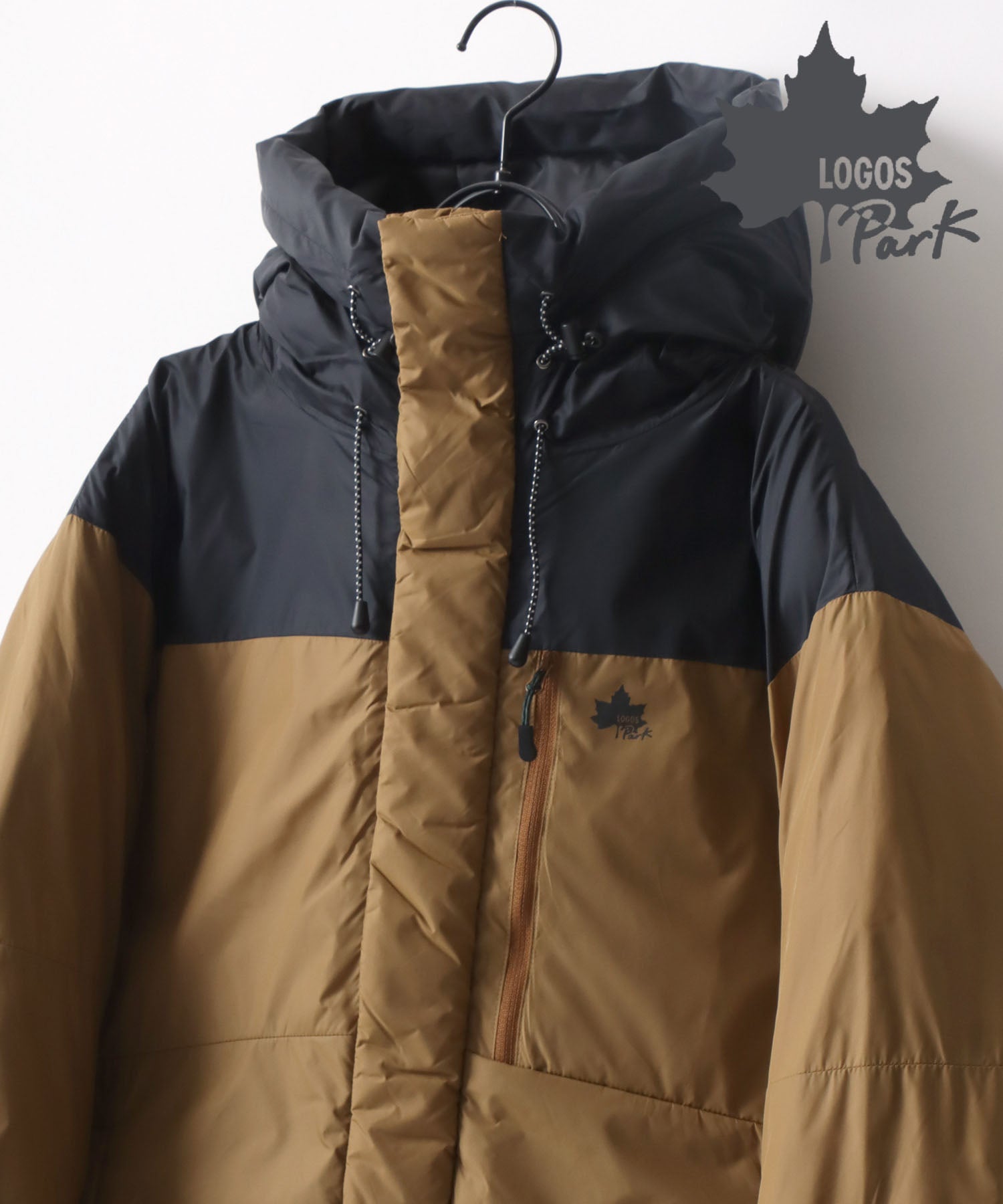 Lazar Lazar 【Lazar】LOGOS Fiber Down Jacket Parka / Water