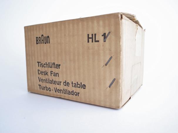 Braun Reinhold Weiss Deskfan Hl1 ブラウン デスクファン 卓上扇風機