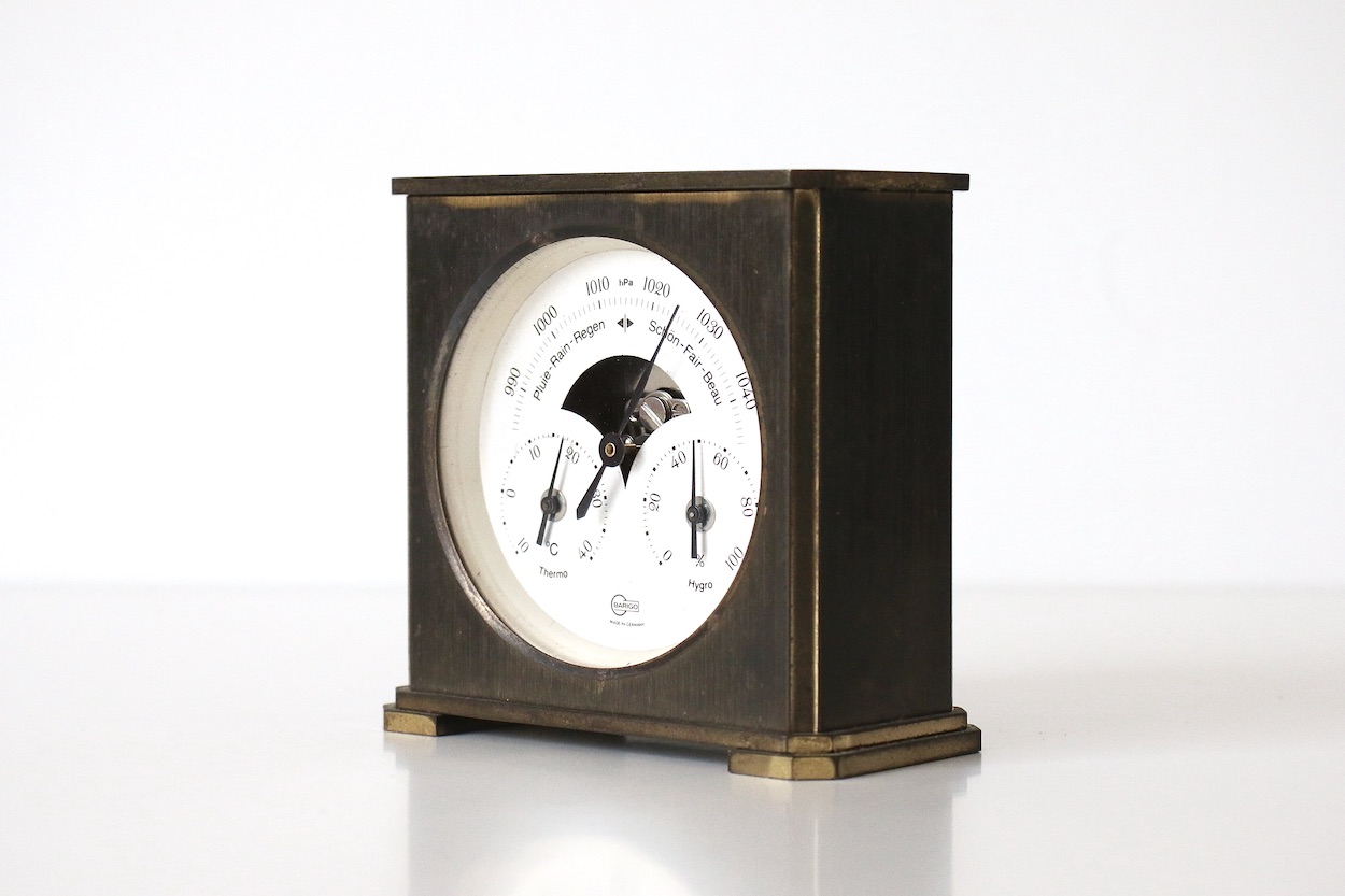 Barigo Baro/Thermo/Hygrometer バリゴ 温度計 湿度計 気圧計 温湿度計