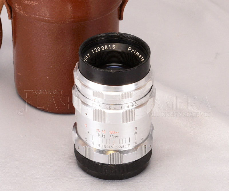 Meyer Primotar 85mm f3.5 (M42) – FLASHBACK CAMERA