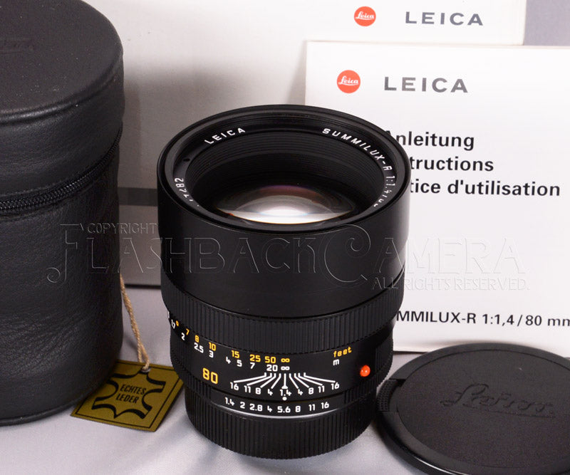 Summilux-R 80mm f1.4 (ROM) – FLASHBACK CAMERA