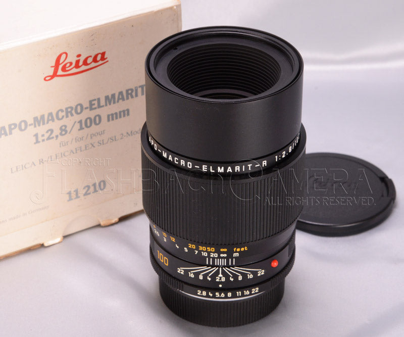 Apo-Macro-Elmarit-R 100mm f2.8 (3 Cam) – FLASHBACK CAMERA