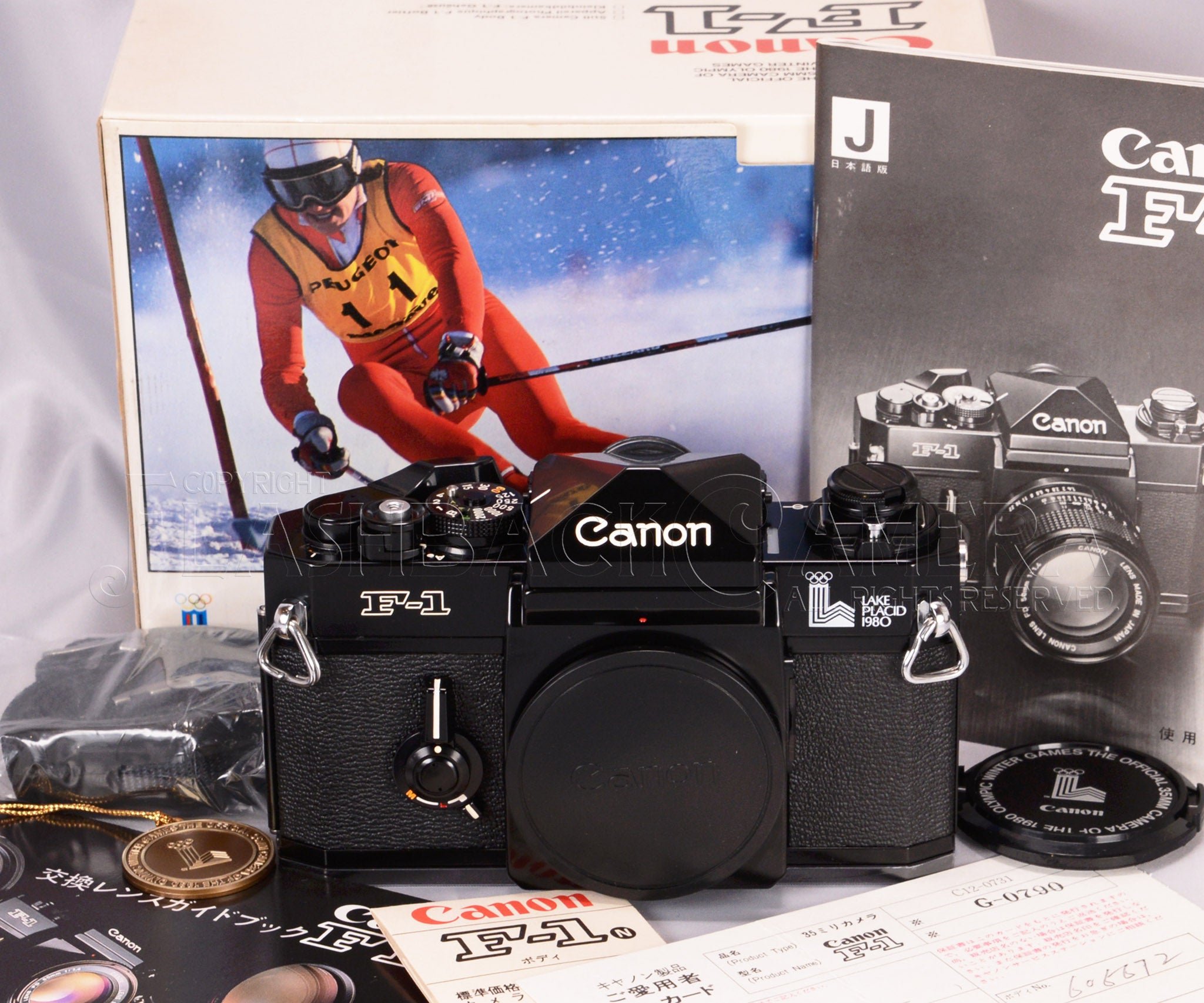 Canon F-1 Olympic 1980 Lake Placid – FLASHBACK CAMERA