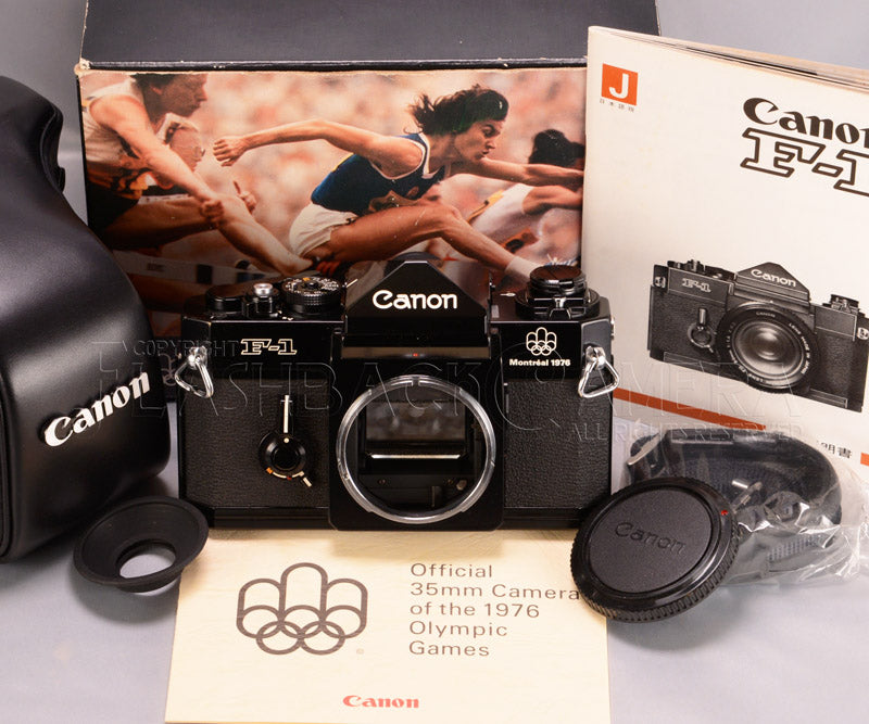 Canon F-1 Olympic 1976 Montreal – FLASHBACK CAMERA