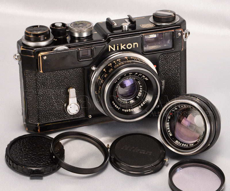 Nikon S3 Olympic Black Paint – FLASHBACK CAMERA