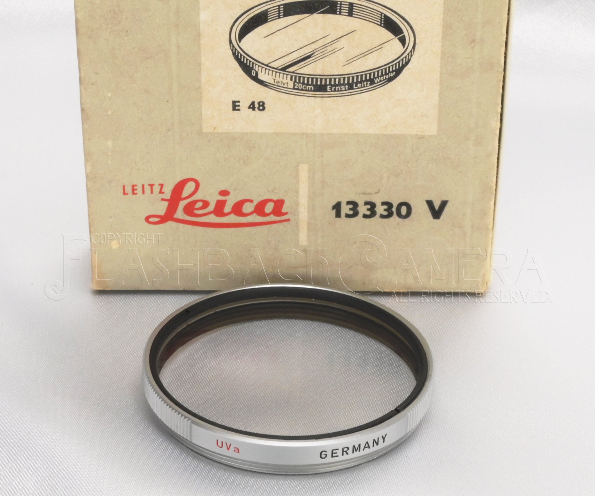 Leitz UVa Filter E48 Chrome – FLASHBACK CAMERA