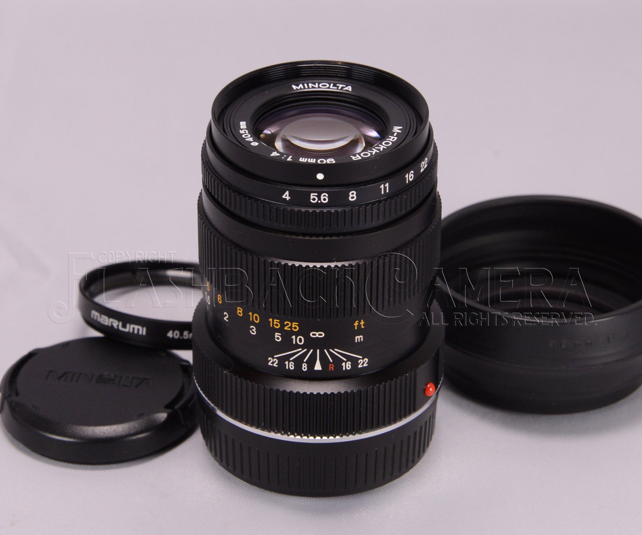 M-Rokkor 90mm f4 (M) – FLASHBACK CAMERA