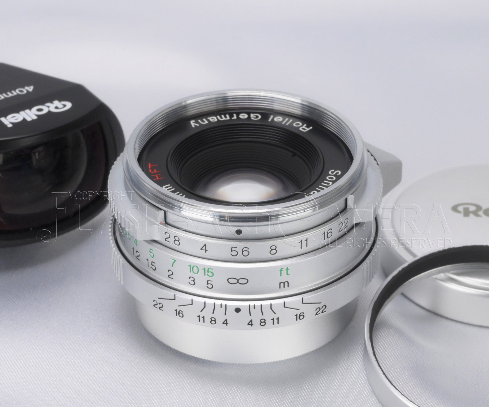 Rollei Sonnar 40mm f2.8 HFT (L) – FLASHBACK CAMERA