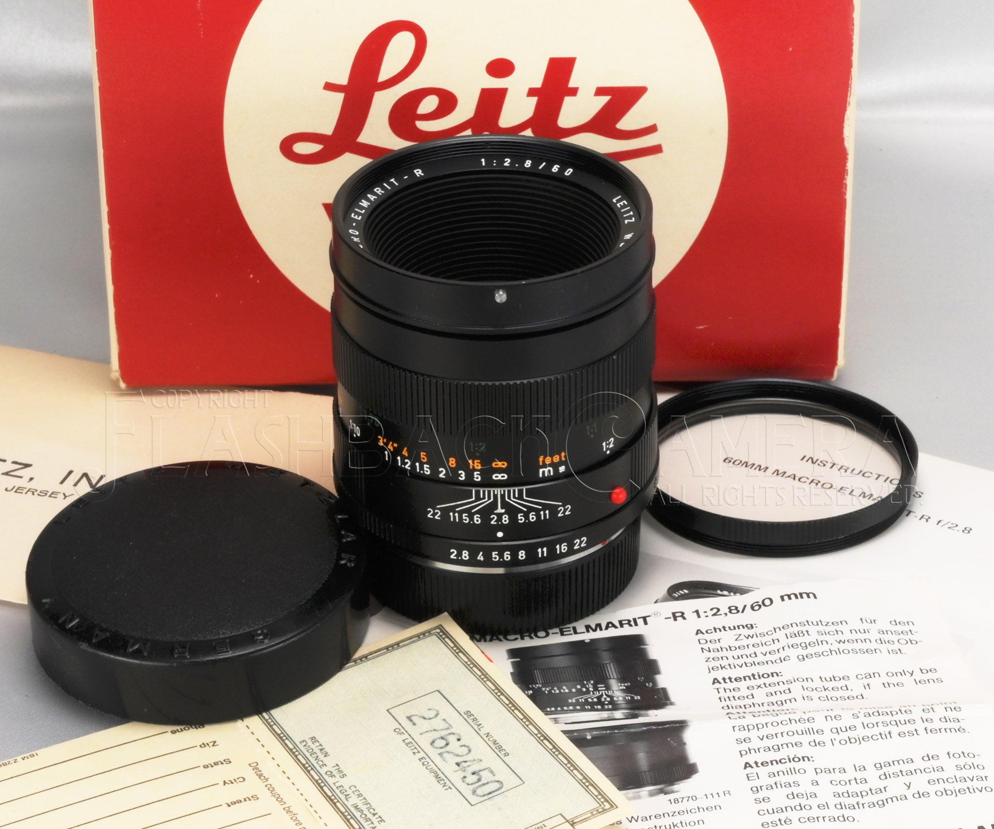 Macro-Elmarit-R 60mm f2.8 (3 cam) – FLASHBACK CAMERA