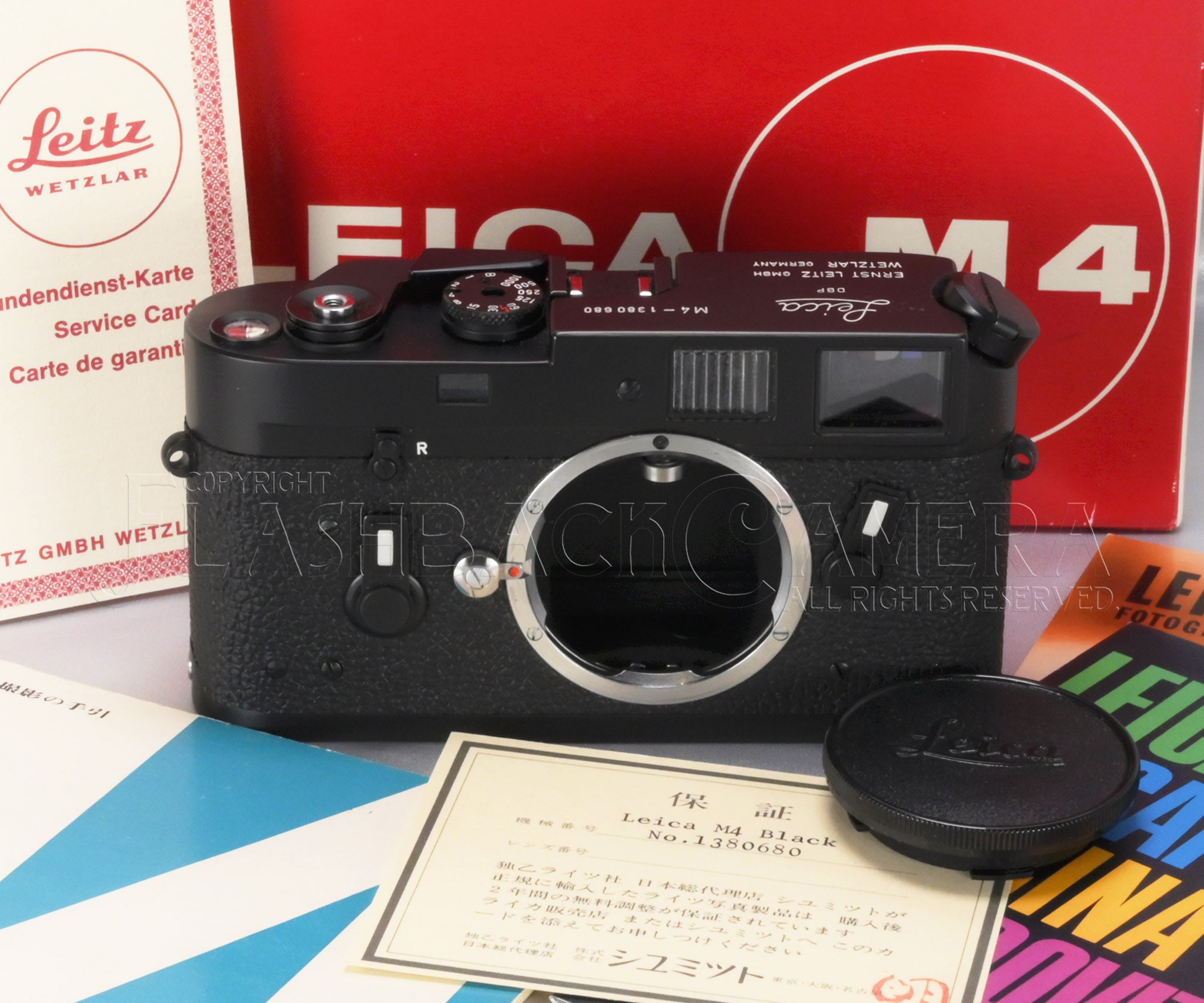 Leica M4 Black Chrome – FLASHBACK CAMERA