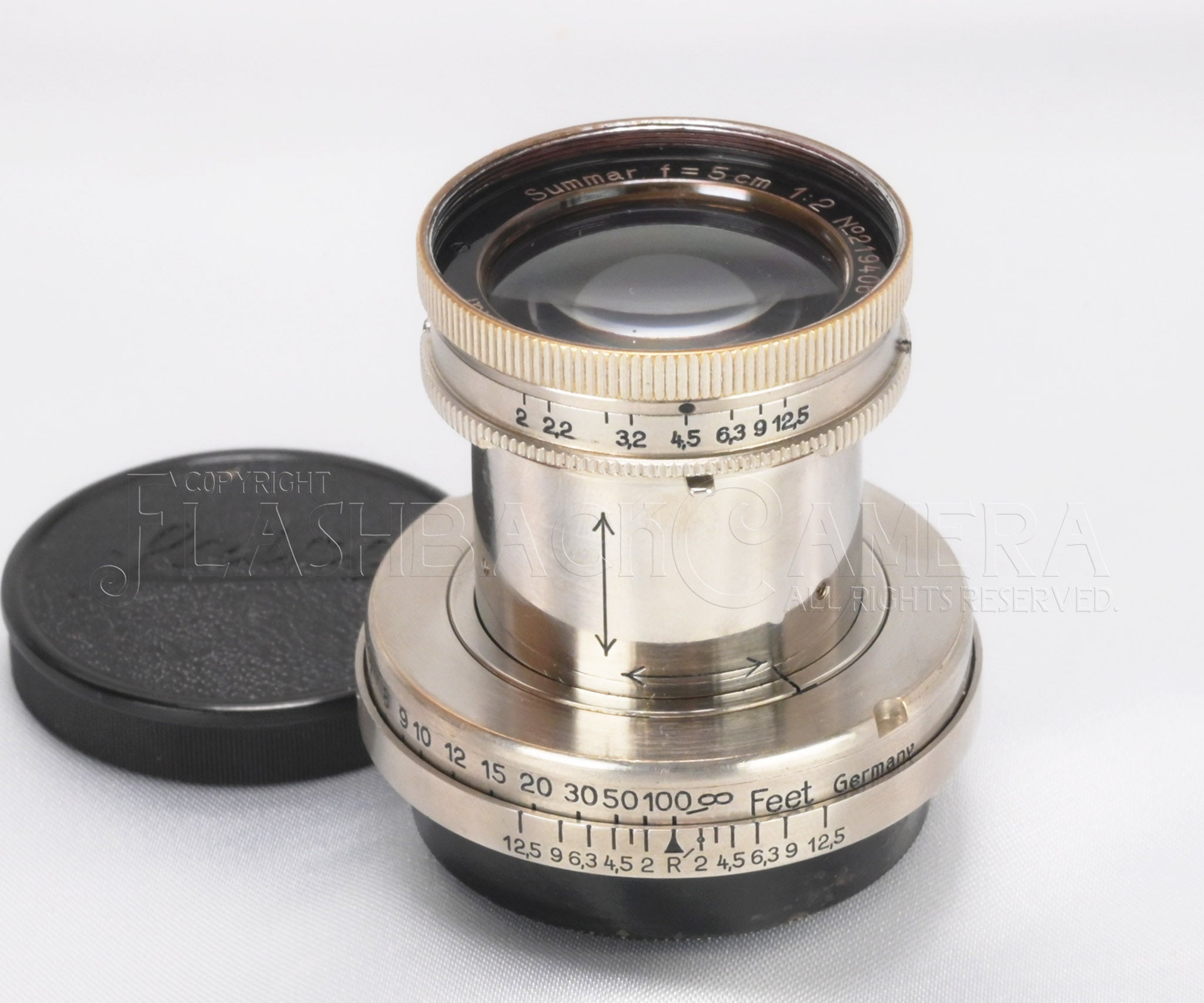 Summar 50mm f2 (L) Nickel – FLASHBACK CAMERA