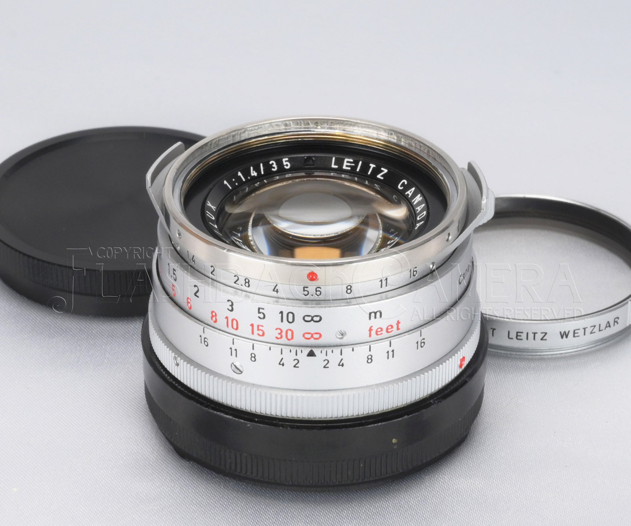 Summilux 35mm f1.4 (M) Steel Rim – FLASHBACK CAMERA