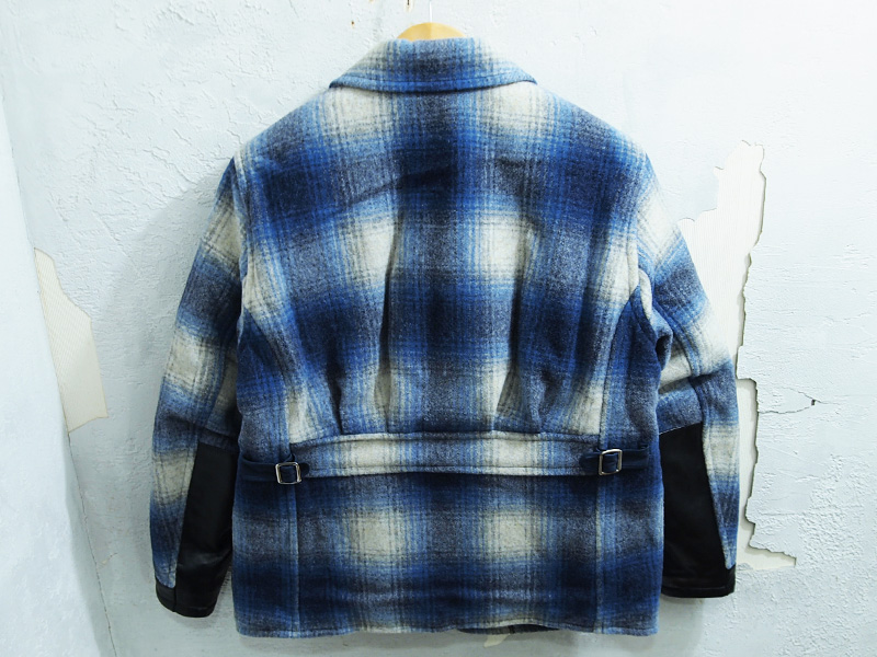 Subculture 'OMBRE CHECK WOOLSPORT JACKET'オンブレチェック ウール