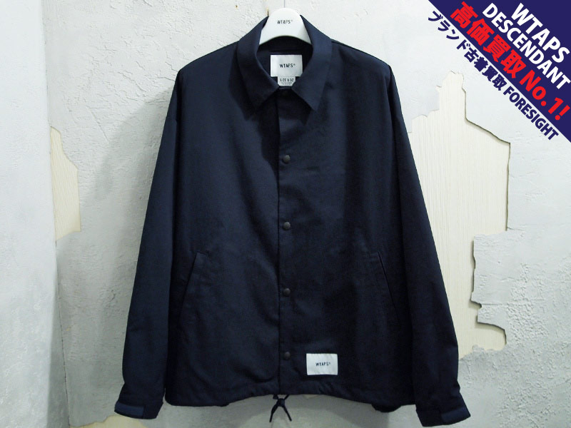 WTAPS 'CHIEF / JACKET / POLY. TWILL'コーチ ジャケット チーフ