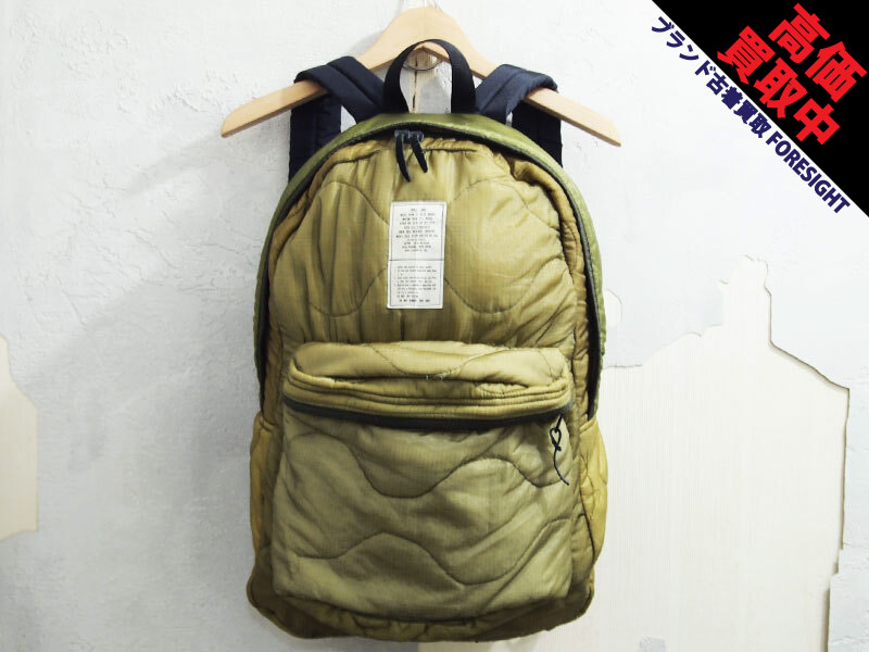 US 三軒茶屋 'Customized US Military M-65 Quilted Liner Back Pack
