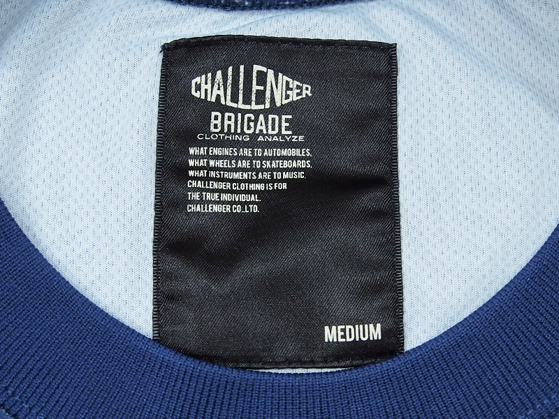 CHALLENGER × Gary YAMAMOTO 'L/S WARM UP TEE'長袖 メッシュ Tシャツ