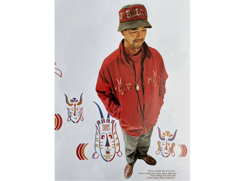 TENDERLOIN 'SWING TOP PIQUE MSK'スウィングトップ ピケ マスク MASK