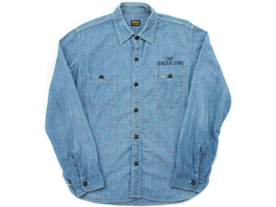 TENDERLOIN 'T-CHAMBRAY SHT'シャンブレーシャツ テンダーロイン S