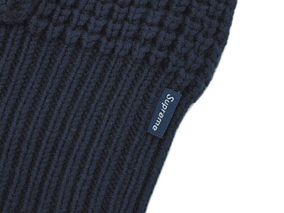 Supreme 'Waffle Cardigan'ワッフル カーディガン L コットンニット