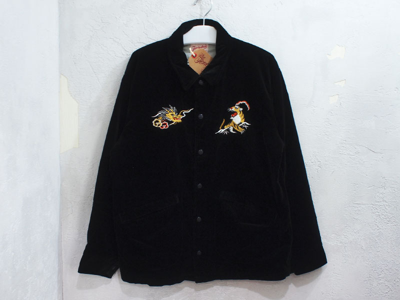 TENDERLOIN 'T-SOUVENIR JKT V'スーベニアジャケット ベロア