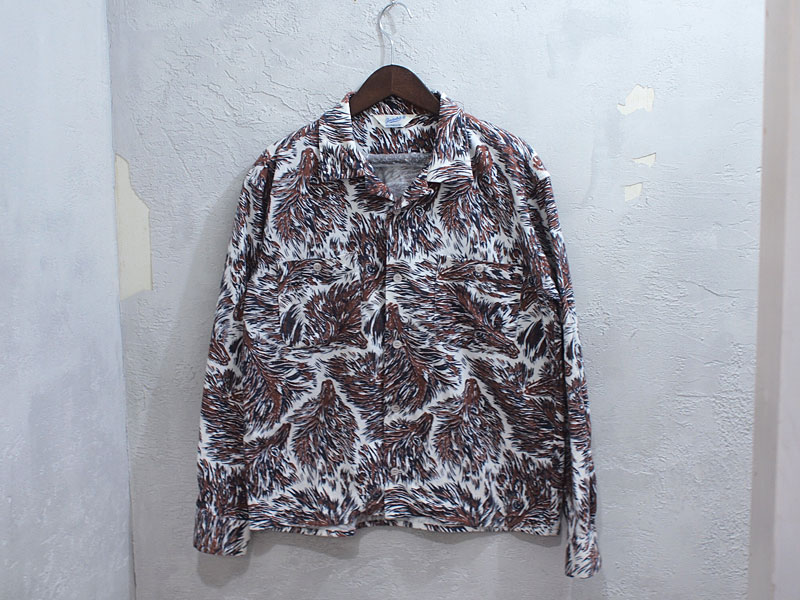 TENDERLOIN 'T-PRINT FLANNEL SHT WOLF'ウルフ柄 プリントフランネル