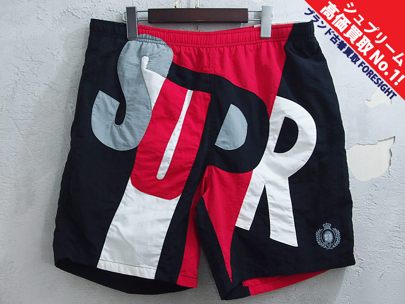 水着・ラッシュガード M supreme logo appliqu water short Supreme