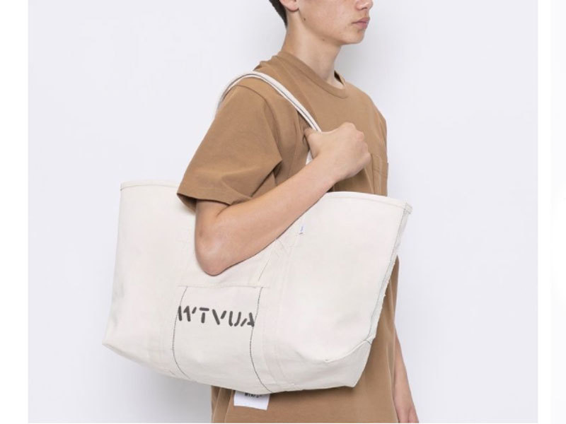 WTAPS × RAREGEM 'TOTE BAG M / BAG COTTON RAREGEM'トートバッグ