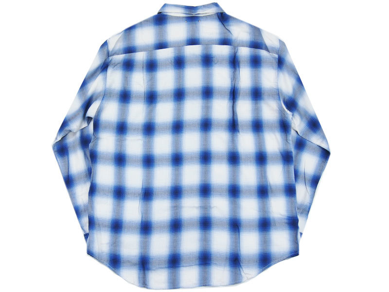 CDL×MINEDENIM 'Rayon Ombre Check Loose Work SH'レーヨン オンブレ