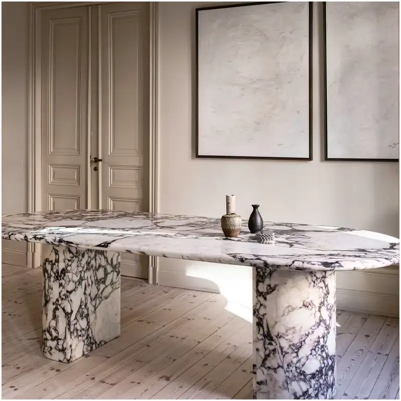 Calacatta Viola Marble Tables - Exclusive Marble Manufacturer-FOR