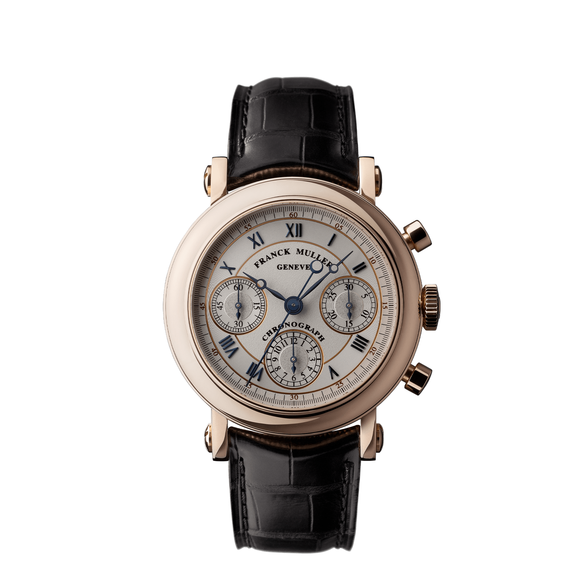 フランク ミュラー ラウンド ダブルフェイス クロノグラフ