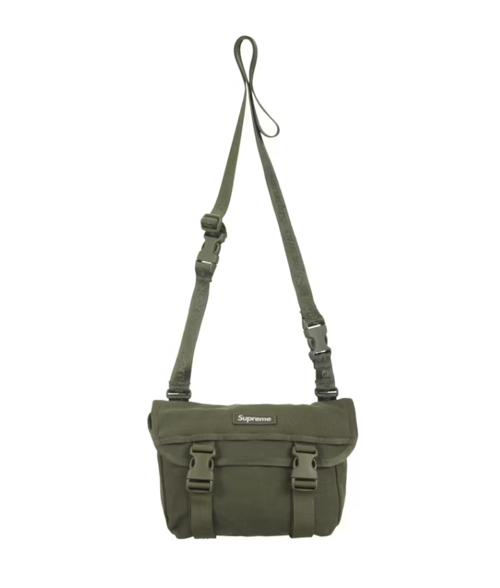 Supreme Mini Messenger Bag - Olive (SS25) – Fresh Society