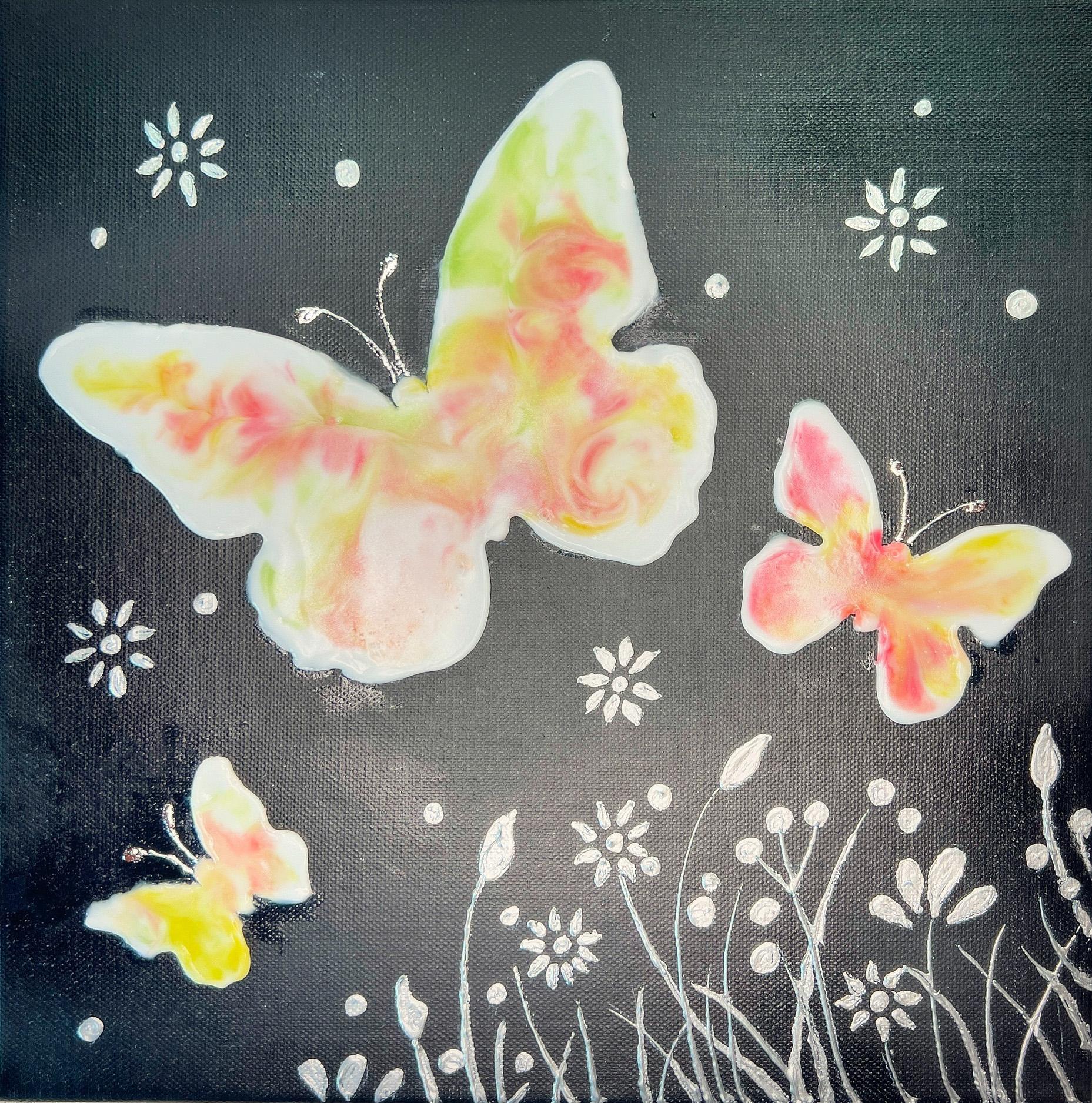 絵画の通販、購入ならFROM ARTIST/作品名：花と蝶の調べ/作家名