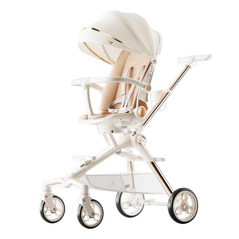 新生児用ベビーカー - 軽量折りたたみ式ハイビュープラム 0-3歳