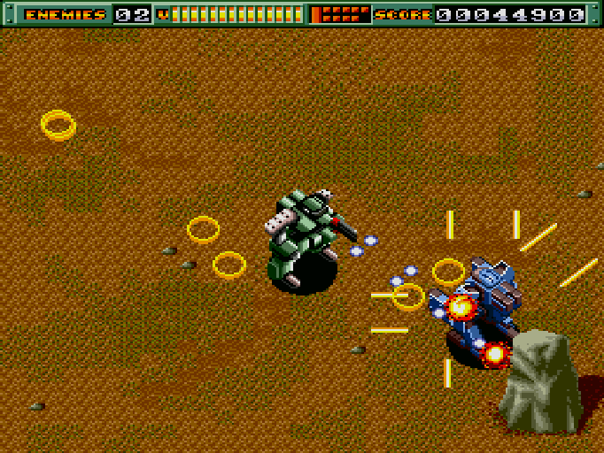 FZ戦記 アクシス for SHARP X68000 (C)1990 ウルフチーム