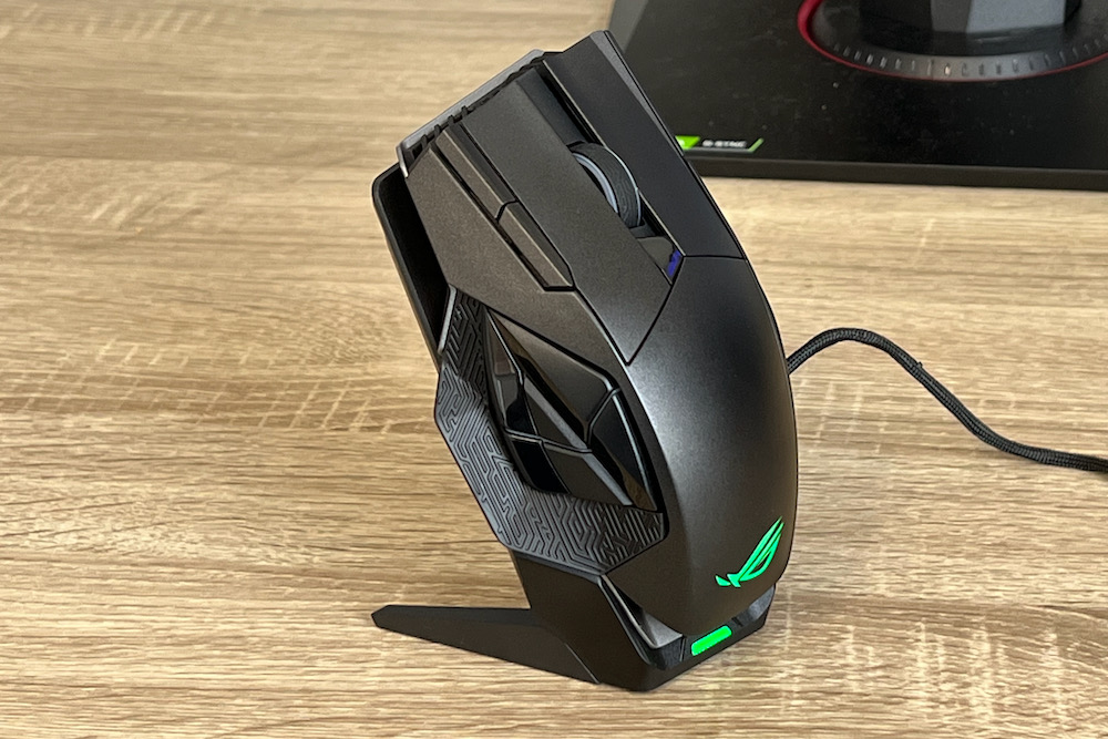 ASUS ROG Spatha X レビュー・12個のプログラム可能ボタンでMMOを優位