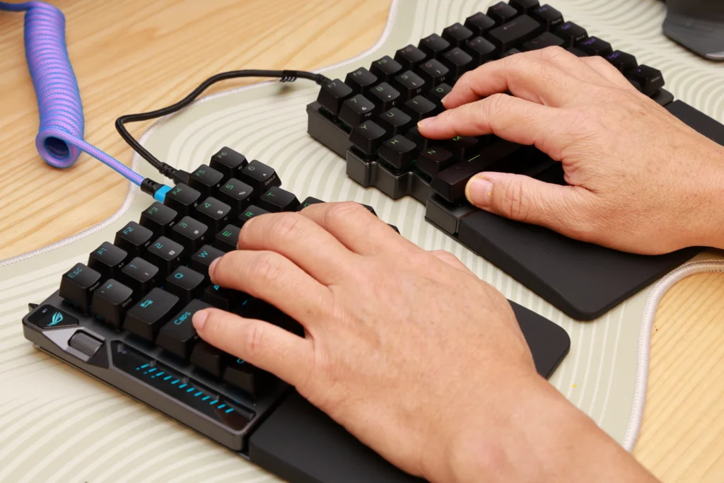 ROG Falcata Gaming Keyboardレビュー！ 磁気スイッチ搭載の高性能分割