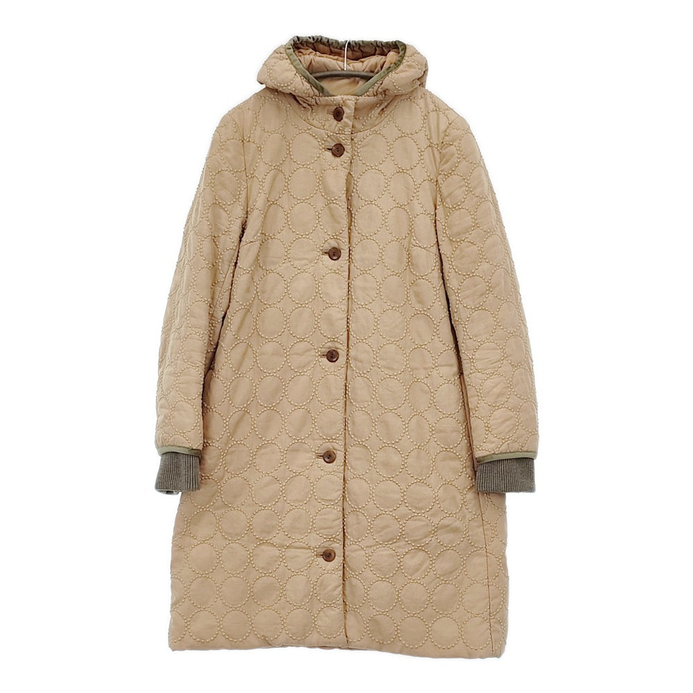 mina perhonen tambourine qa6332 刺繍 フード サイズ36 ダウンコート