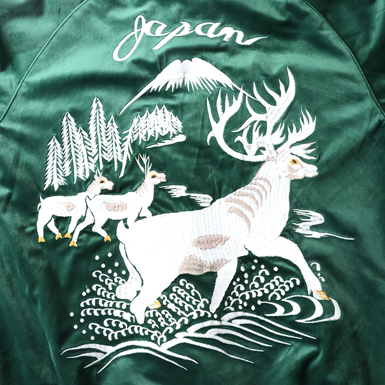 HOUSTON / ヒューストン 51523 VELVETEEN SOUVENIR JACKET (DEER