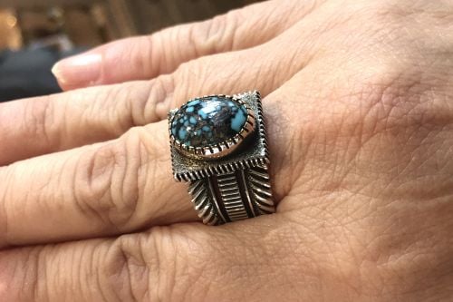 オーダーリング パトリシア・ベドニー作 《ランダーブルー・ターコイズ