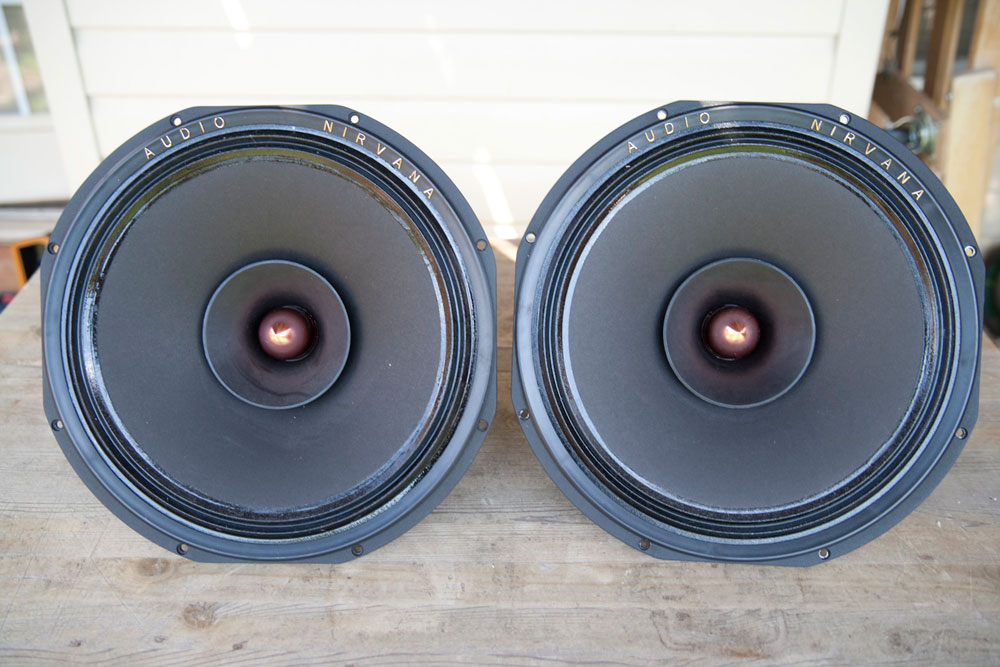 Glow in the Dark Audio - Audio Nirvana full range drivers