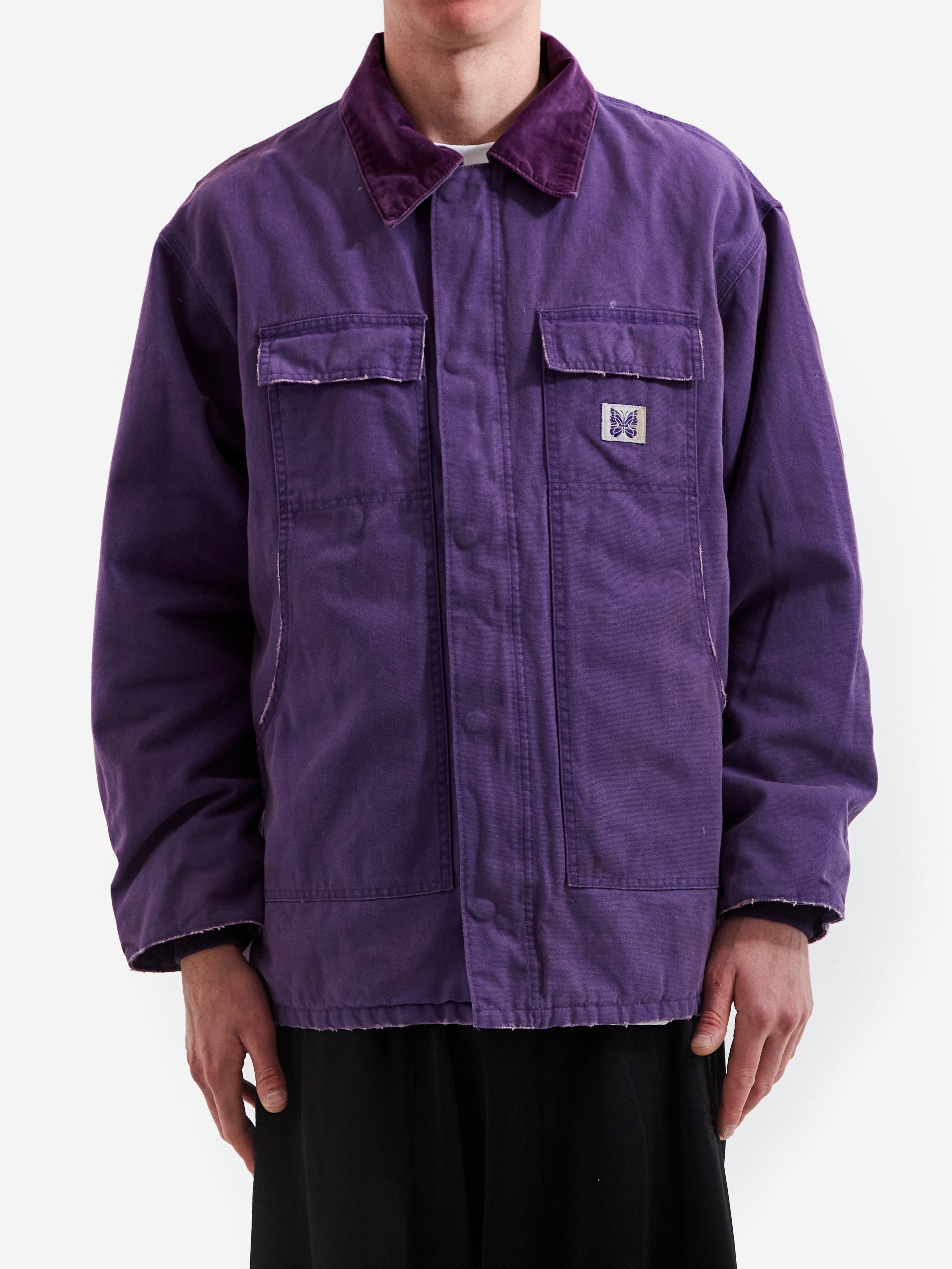 Needles Lumberjack Coat - Purple – Goodhood