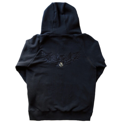 CDJ限定】ダブルジップパーカー (黒刺繍ver.)|UVERworld LIVE TOUR