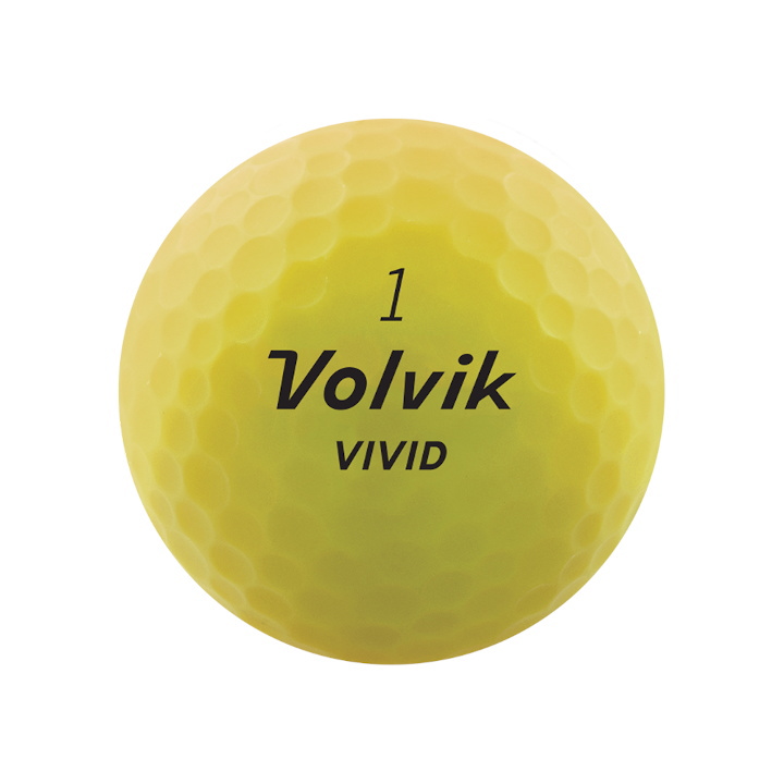 送料無料】2024年 ボルビック Volvik VIVID ビビッド ゴルフボール 1