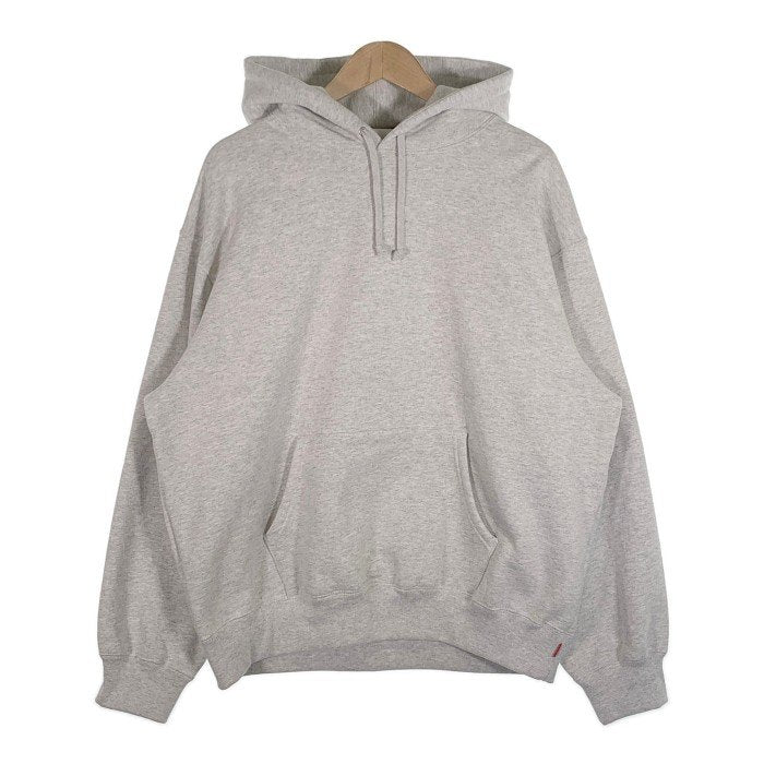 SUPREME シュプリーム 23AW Satin Applique Hooded Sweatshirt サテン