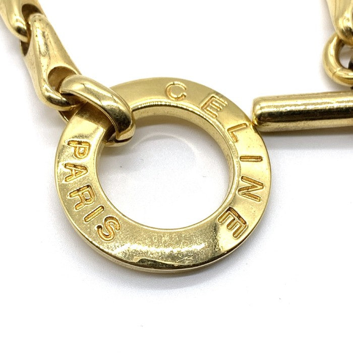 CELINE セリーヌ チェーンネックレス ゴールド ヴィンテージ Size 40cm