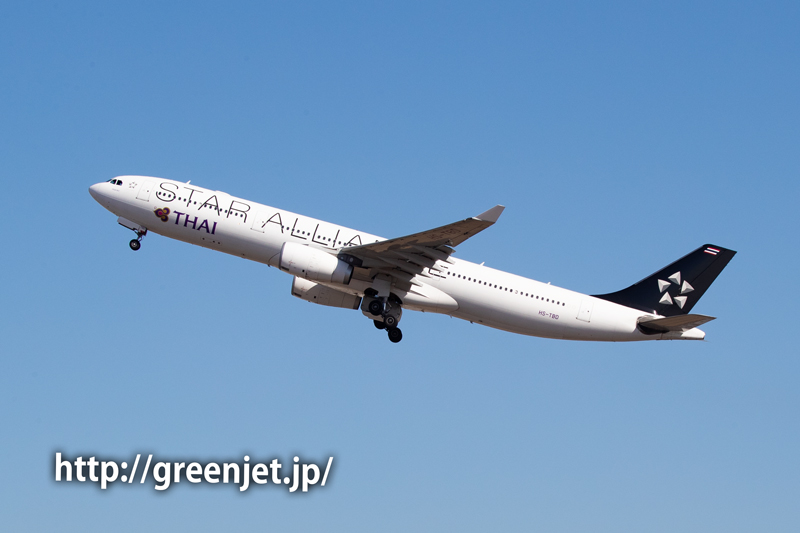 珍しい！スターアライアンス塗装のA330 | MGT Greenjet 飛行機撮影記