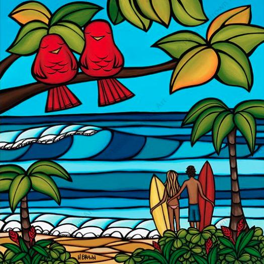 ヘザー・ブラウン - キャンバスプリント – GREENROOM Gallery Hawaii