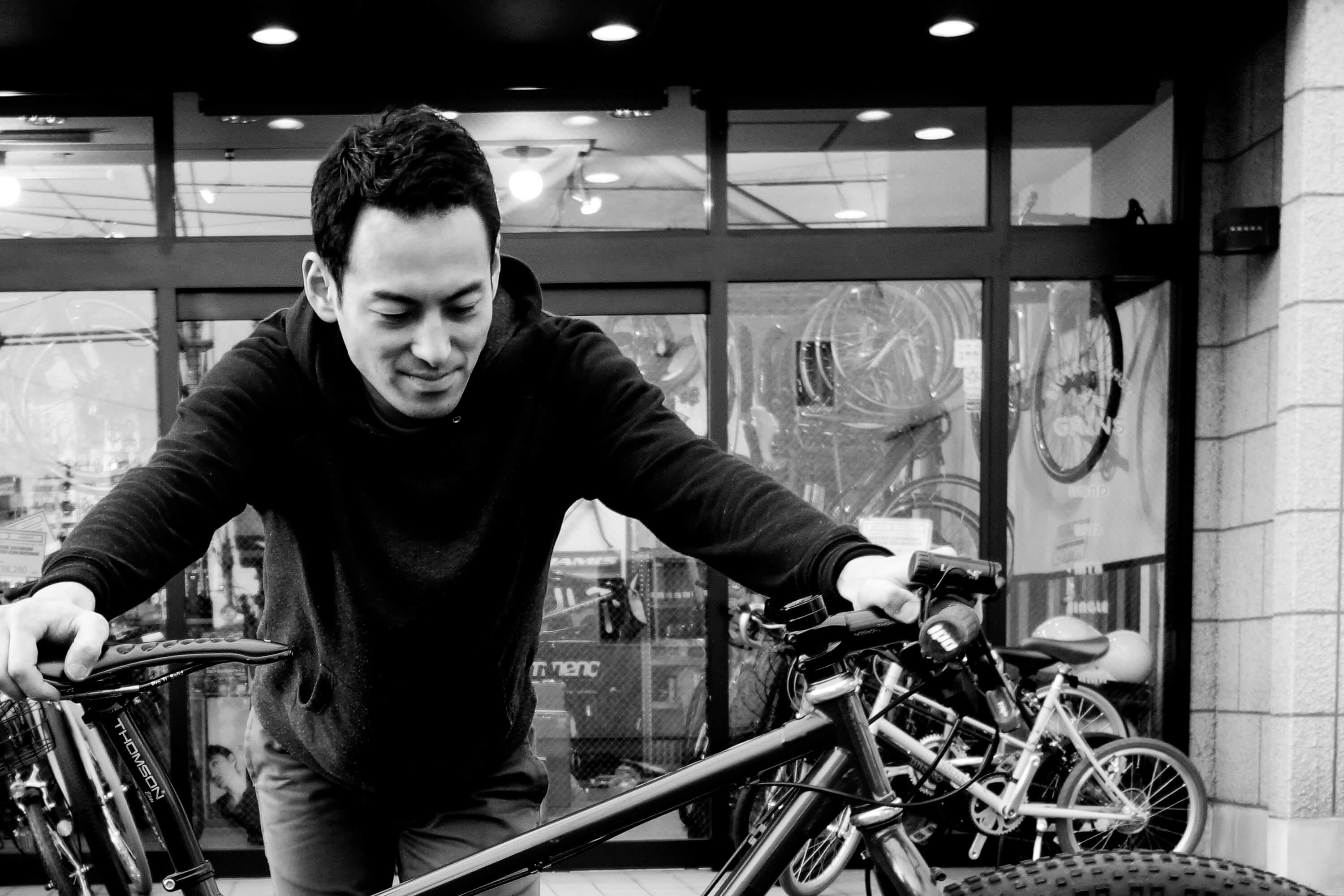 ケース1：店主、西田浩二の場合 | BICYCLE SHOP GRINS | 岩手県盛岡市