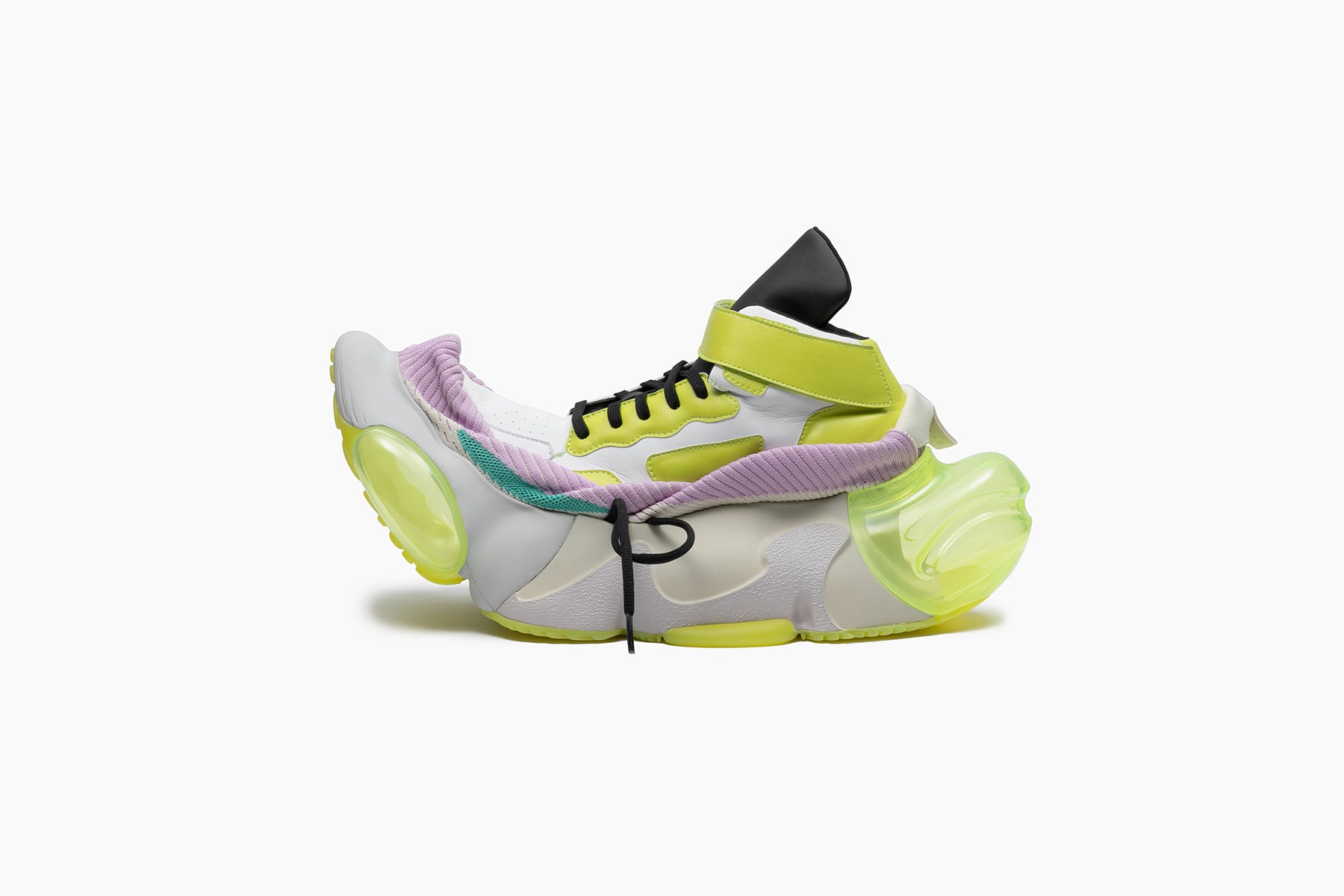 CRYSTAL DIMENSION - WHITE NEON YELLOW / CREAM NEON YELLOW